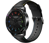 Leather Strap for Xiaomi Watch S3 S1 Pro/S1 & MI Color 2/S1 Active Cowhide Band for Universal 22MM Bracelet Accessories