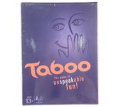 Taboo juego inglés tarjeta reloj de arena tiempo tabú juego de mesa familia oportunidad tabú juego