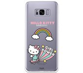 Funda original compatible con Samsung Galaxy S8 - Hello Kitty girl power