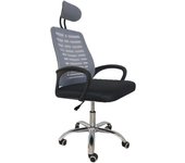 1 Silla de Oficina con Soporte Lumbar Giratoria Escritorio Sillon Ruedas Despacho casa salon habitacion ergonómica Gaming, escritorio, con reposacabezas