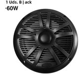 6.5 Inch 1PCS 60W Marine Speakers Waterproof Weather Resistant Stereo Boat Speakers for Yachts Golf cart ATV UTV Ship Sauna