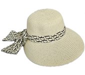 Kebedo Moda Sombrero de Paja para Mujer Pamela de Playa Protección UV, Sombreros de Verano Comodidad y Estilo Al Aire Libre