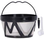 Filtro de café reutilizable, cesta rellenable, colador de malla para cafeteras KDUO