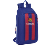 MINI MOCHILA CREMALLERA VERTICAL F.C.BARCELONA 22X39X10 CM (Safta 612429821)