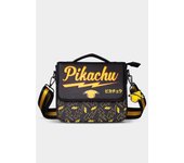 DIFUZED Pokemon Bandolera de Cuero Pu Pikachu - Licencia Oficial - 100% Cuero PU - Alta Calidad