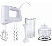 Batidora Braun Amasadora 500W C/Acc Es HM3135WH