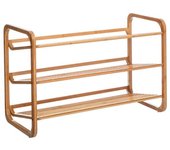 Zapatero bambú con capacidad para 9 pares de zapatos 74x50x33cm   5 FIVE