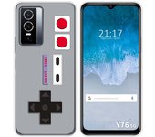 Funda Silicona para Vivo Y76 5G diseño Consola Dibujos