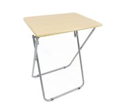 Mesa Plegable Portatil The Secret Home - Madera Multifuncional - 48x66x38 Cm - Ideal para Terraza, Balcón, Camping
