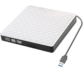 Leer Y Grabar DVD RW CD Externo Portátil Tipo C Y USB 3.0 2en1 Con Empuje De Bandeja Compatible Con PC Y Portátil Velocidad Máxima De Grabación DVD De 8x Capacidad De Caché 2MB