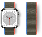 Nylon Loop Strap for Apple Watch Band 46mm 40mm 44mm 45mm 42mm 41mm 38mm Smart Belt Bracelet for IWatch Ultra 49mm 8/7/6/SE/5/4