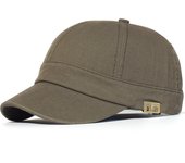 Four Seasons Short Brim Baseball Cap Cotton Men Women Soft Vintage Dad Hat Adjustable Trucker Style Low Profile Caps