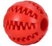 Soft Pet Dog Toys Toy Funny Interactive Elasticity Ball Dog Chew Toy For Dog Tooth Clean Ball Food Extra-tough Rubber Ball Dog