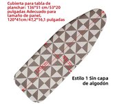 Durable Ironing Board Cloth New Heavy Heat Resistant Thickened Ironing Board Cover Pad Universal Laundry Supplies Printed Padded