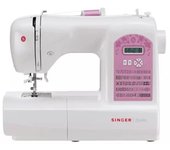 Singer 6699 sewing machine, electronic, blanco, pink
