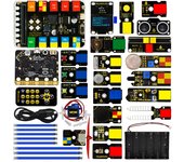 Keyestudio EASY Plug Microbit  V2 Ultimate Starter Kit Sensor Module KitFor BBC Microbit Kit STEM Education Programming Projects