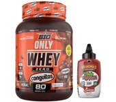 Only Whey Zero Conguitos 1kg BIG proteina concentrada + Salsa tijuana de grefusa