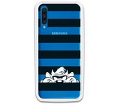 Funda original compatible con Samsung Galaxy A70 - Tasmania Franjas Negras
