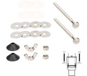 SANCO STORE - WOLFPACK LINEA PROFESIONAL Kit Fiajcion Sanitario Cisterna / Inodo 6x90 (2 Piezas)