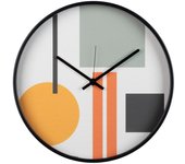 Reloj de Pared Multicolor Metal 40x4,5x40 Cm - Adda Home