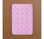 JCD 5pcs Double Side Silicone Suction Pad For Mobile Phone Fixture Suction Cup Backed Adhesive Rubber Sucker Pad For Fixed Pad