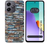 Funda Silicona para Xiaomi Redmi 12 5G diseño Ladrillo 05 Dibujos