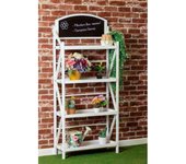 Carrito Candy Bar Madera Envejecida Cupcake