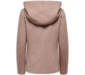 Only mod. 15186683 Chaqueta corta jaspeada con capucha
