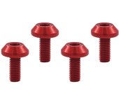4 unids bicicleta botella de agua jaula perno, bicicleta accesorios bicicleta rack tornillo soporte montaña ciclismo bicicleta tornillo hervidor titular tornillo