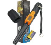 Detector de metales portátil con pantalla LCD - Puntero profesional impermeable con 3 modos de escaneo de 360°, buscador de metales de alta precisión para oro, monedas en la playa y el subsuelo.