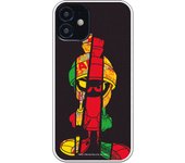 Funda original compatible con iPhone 12 Mini con un diseño de Marvin Sliced