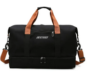 Bolsas de viaje para Gimnasio, equipamiento de gran capacidad, separación en seco y húmedo, Bolso de hombre Deportivo para Fitness, bolsos de viaje de Corte Distancia para Mujer