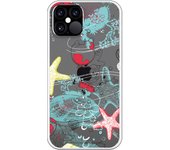 Funda original compatible con iPhone 12 o 12 Pro con un diseño de Bob Esponja Estrellitas
