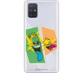 Funda original compatible con Samsung Galaxy A71 - T&J Psicodelic Face