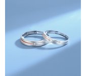 Anillo de bodas en plata de ley 999