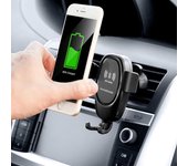 Soporte de Móvil con Cargador Inalámbrico para Coches Wolder InnovaGoods