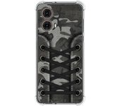Tumundosmartphone Funda Silicona Antigolpes para Motorola Moto G85 5G diseño Zapatillas 15 Dibujos