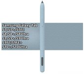 Silicone Pencil Case Tablet Touch Stylus Pen Cover Solid Color for Samsung Galaxy Tab S6 Lite S7 FE S8 Ultra S9 Plus S10Ultra