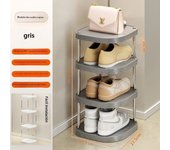 Vertical Shoe Rack Multi-Layer Shoe Cabinet Entry Door Simple Rack Dormitory Door Racks Bedroom Storage Space-Saving Shoe Shelf