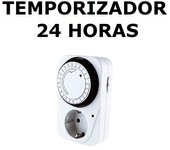 TEMPORIZADOR ANALÓGICO PROGRAMABLE 24H,MINIMO 15 MINUTOS,EXTRASTAR,FESPU