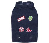 CHAQUETA VAQUERA PARA PERROS XS MARVEL