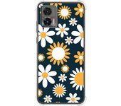 Funda Silicona Antigolpes para Motorola Edge 30 Neo 5G diseño Flores 08 Dibujos