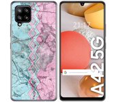 Tumundosmartphone Funda Gel Tpu para Samsung Galaxy A42 5G diseño Mármol 08 Dibujos