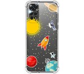 Funda Silicona Antigolpes para Xiaomi Redmi Note 11 / 11s diseño Espacio Dibujos