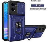 Shockproof 360° Ring Bracket Magnetic Phone Case for OPPO Reno 10 8 7 6 5 8T Pro Plus 4g 5g Find X5 X3 Lite with Card Slot Cover