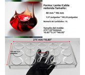 New Chocolate Mold Polycarbonate Candy Chocolate Bonbons Candy Bar Baker Confectionery Fondant Baking Pastry Tools