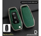 2 3 Buttons Metal Car Key Case Cover for Ford Ranger C-Max S-Max Focus Galaxy Mondeo Transit Tourneo Custom Ranger Accessories