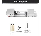 12-24V DC Mini Wood Lathe Machine DIY Woodworking Miniature Buddha Pearl Lathe Grinding Polishing Beads Wood Drill Rotary Tool