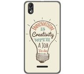 Tumundosmartphone Funda Gel Tpu para Wiko Lenny4 Plus Diseño Creativity Dibujos