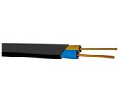 Gsc Evolution - Rollo 100M Manguera Plana 2x1.0mm Negro - Solución Confiable y Versátil